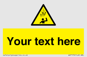 Custom Falling Ice sign